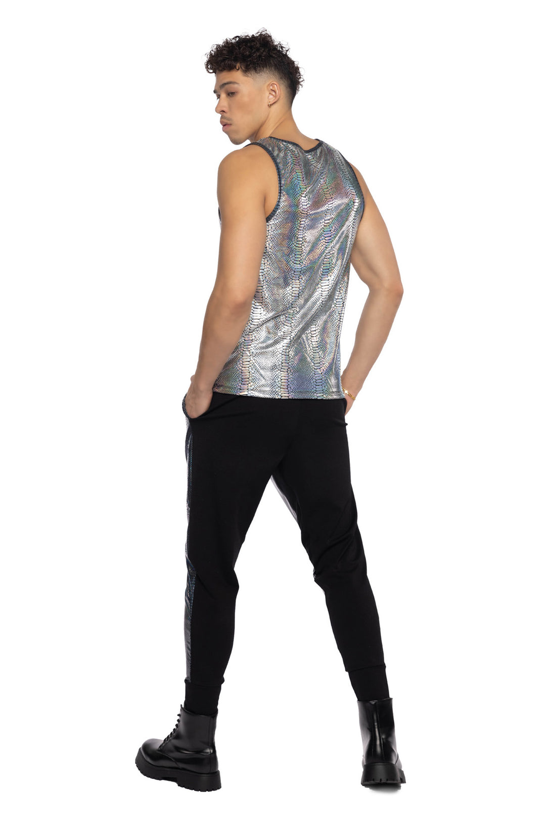 JR153 - Python & PVC Unisex Jogger