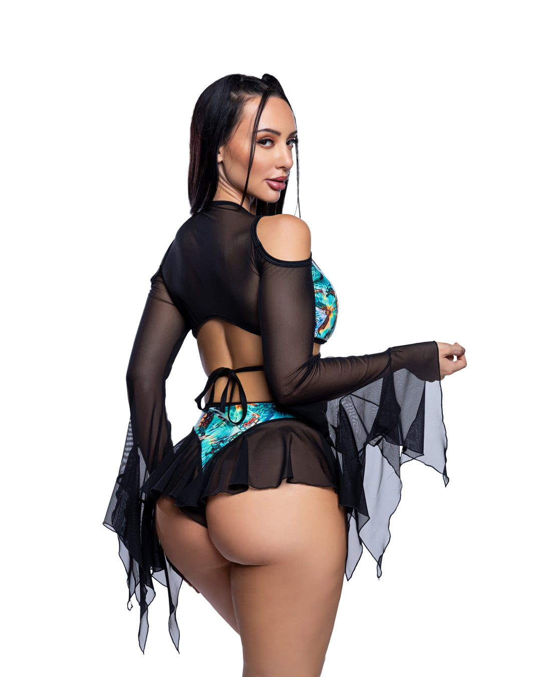 JR266 - Butterfly Flutter Shorts