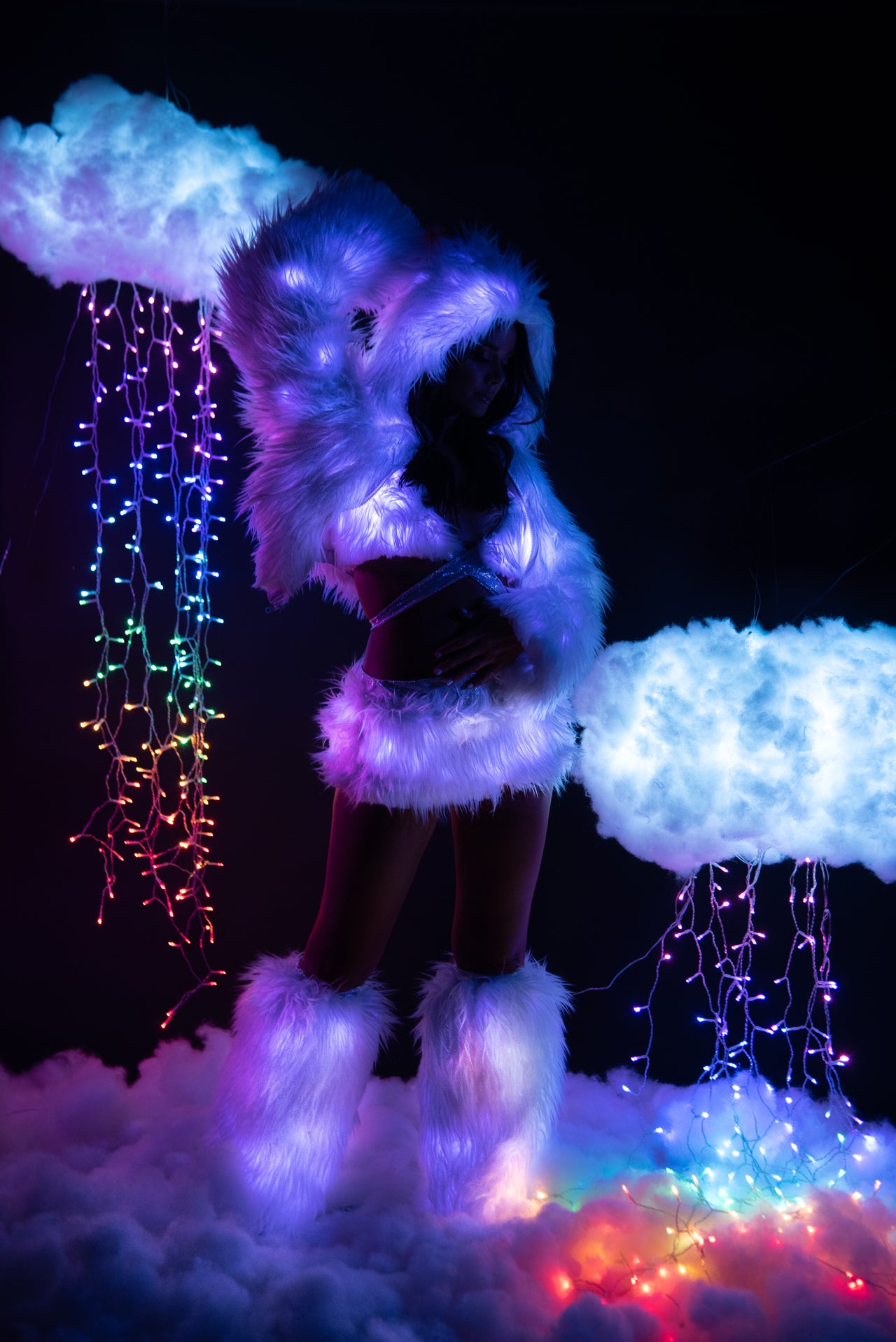 J valentine light up jacket outlet