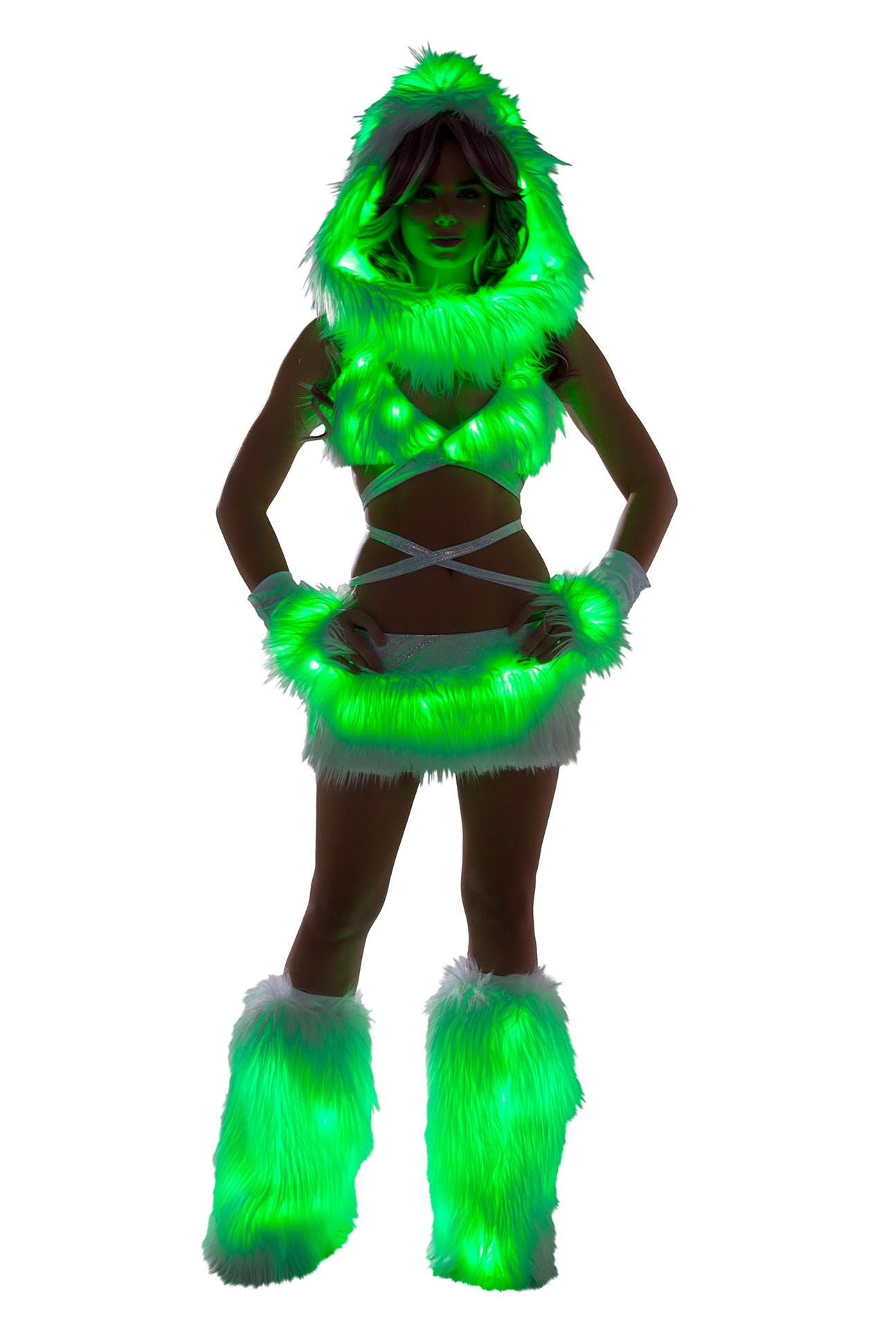 FF427 - Faux Fur Light-Up Skirt – J. Valentine Catalog